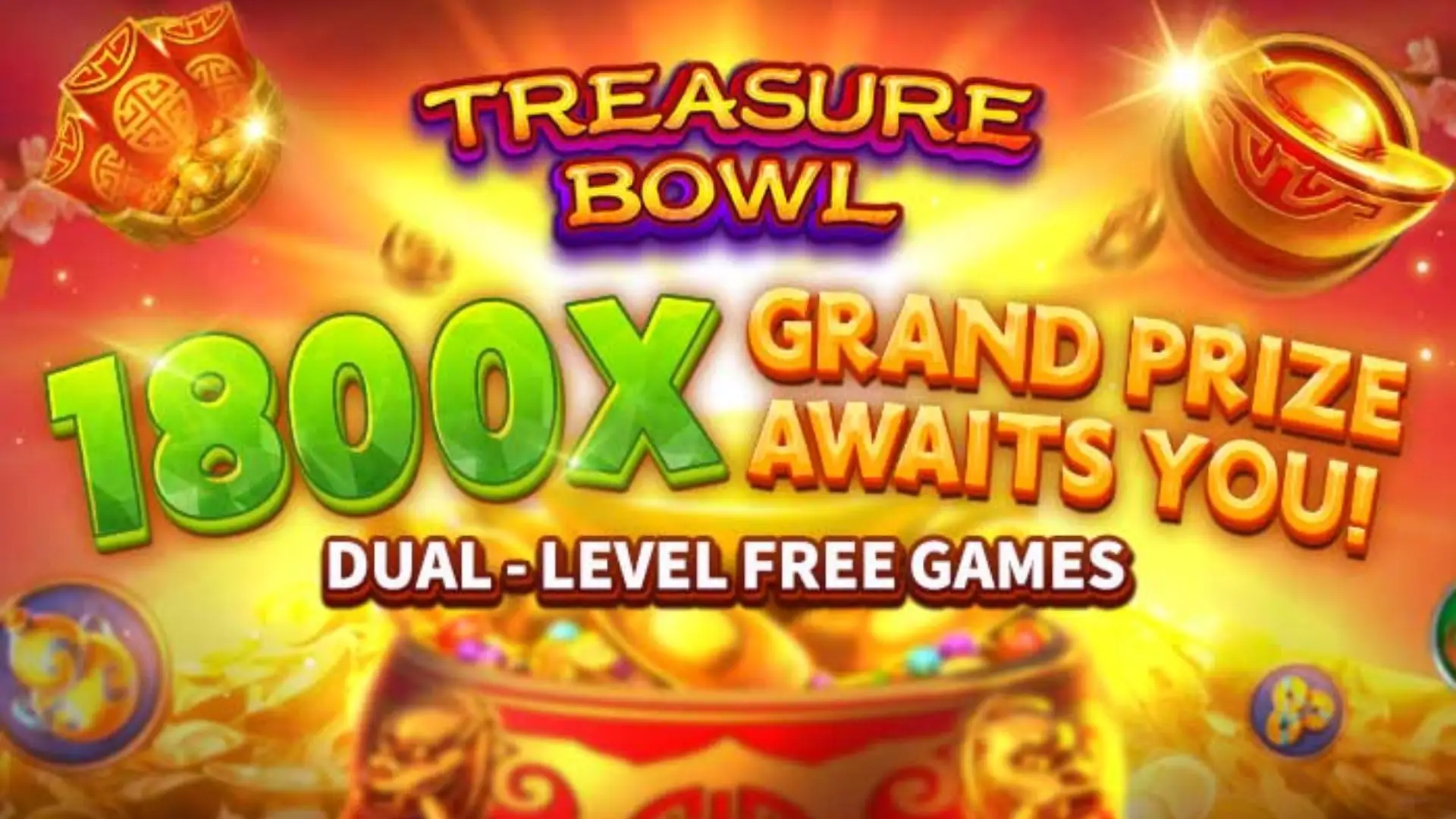 Multiplicadores Treasure Bowl bra88 - 7777x Máximo com Tigela Dourada
